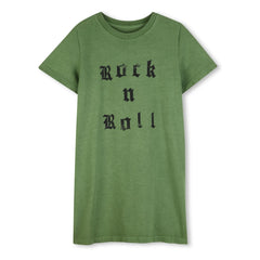 Zadig & Voltaire - Rock N Roll Tişört Elbise | Yeşil