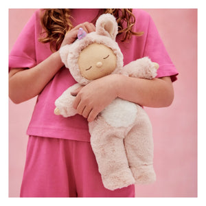 Olli Ella - Cozy Dinkum Unicorn Oyuncak Bebek | Pembe