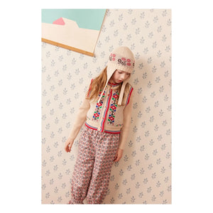 Hello Simone - Mirliton Ekose Pantolon | Plum