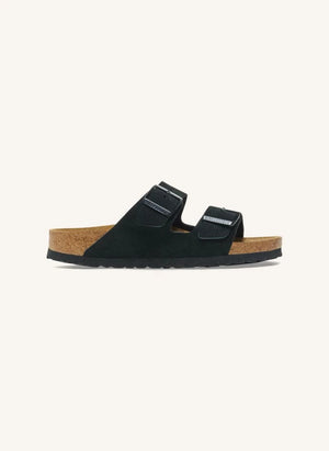 BIRKENSTOCK - أريزونا SFB الصنادل المخملية | أسود