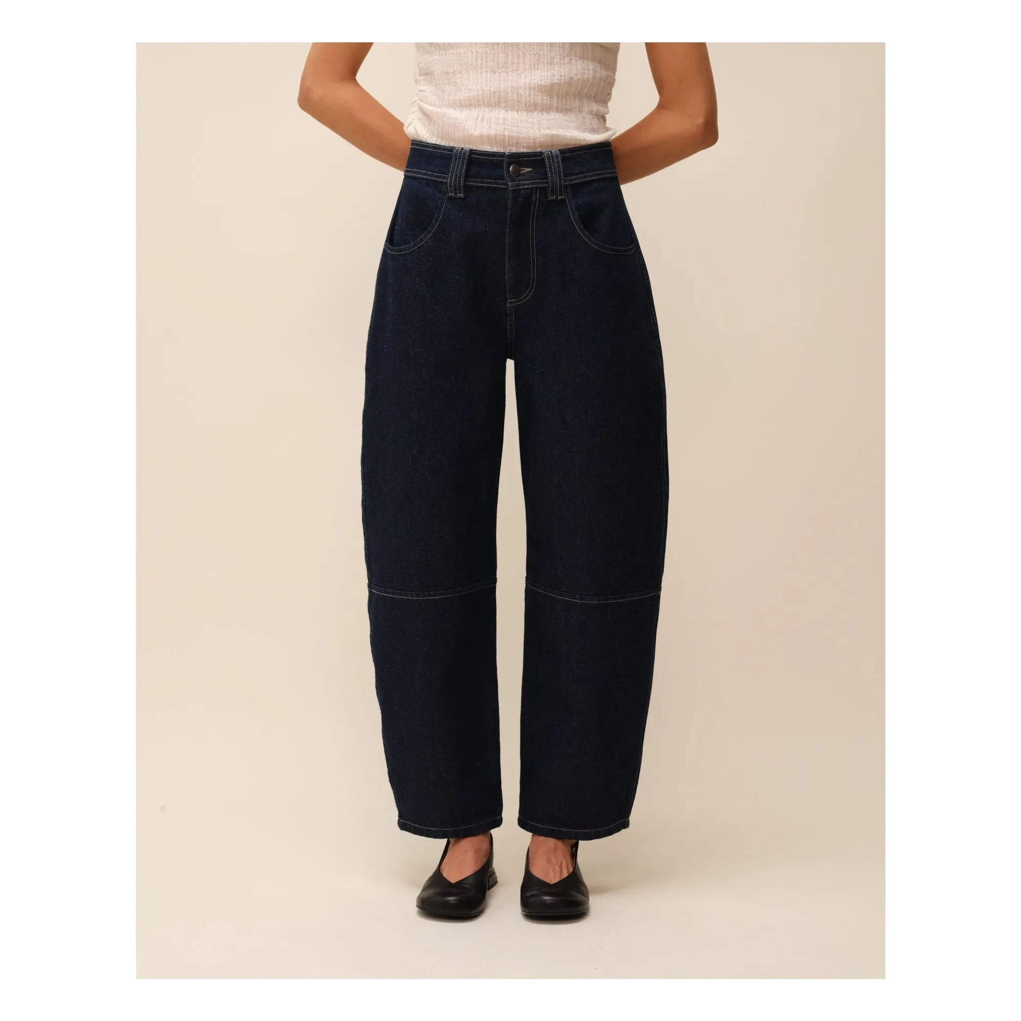 Nitah - Josef Organik Pamuk Jean | Denim brut