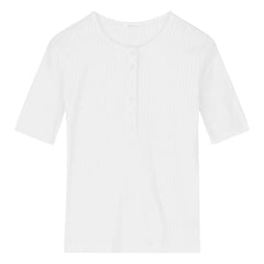Skall Studio - Liv T-shirt Organik pamuk | Beyaz