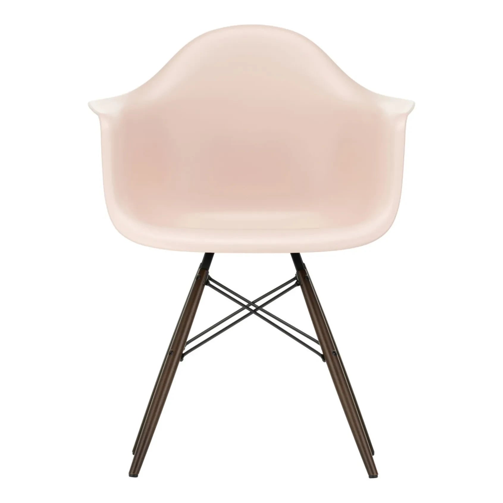 Vitra - DAW sandalye - akçaağaç taban - Charles & Ray Eames | Yumuşak pembe