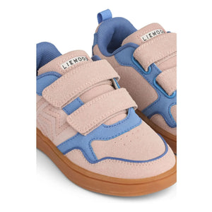 Liewood - Claudina Kontrast Çizik Detaylı Sneaker | Soluk Pembe