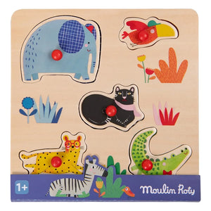 Moulin Roty - Hayvanlı İstifleme Bulmacası - Les Toupitis