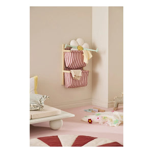 Kid's Concept - Duvara monte kumaş depolama | Pembe