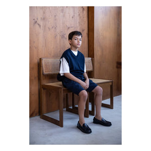Smallable Kid - Pembroke Organik Pamuklu Kazak | Lacivert
