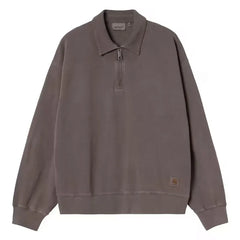 Carhartt WIP - Harper Pamuk Fermuarlı Kazak | Taupe kahverengi