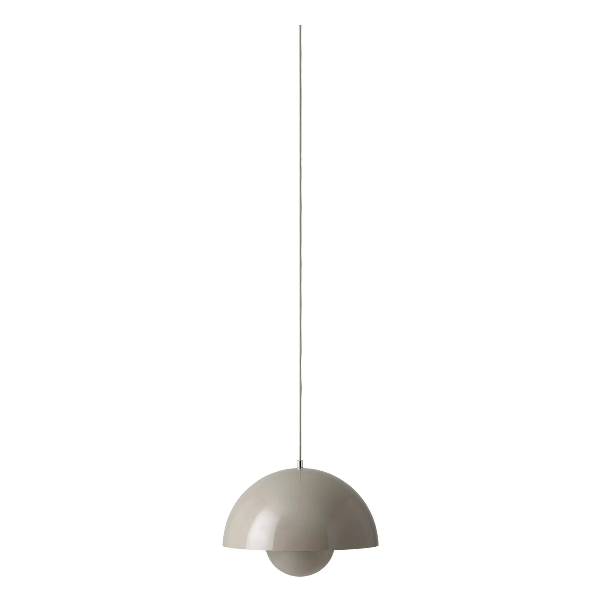& Tradition - Flowerpot Sarkıt Lamba VP7 - Vener Panton | Taupe Gri