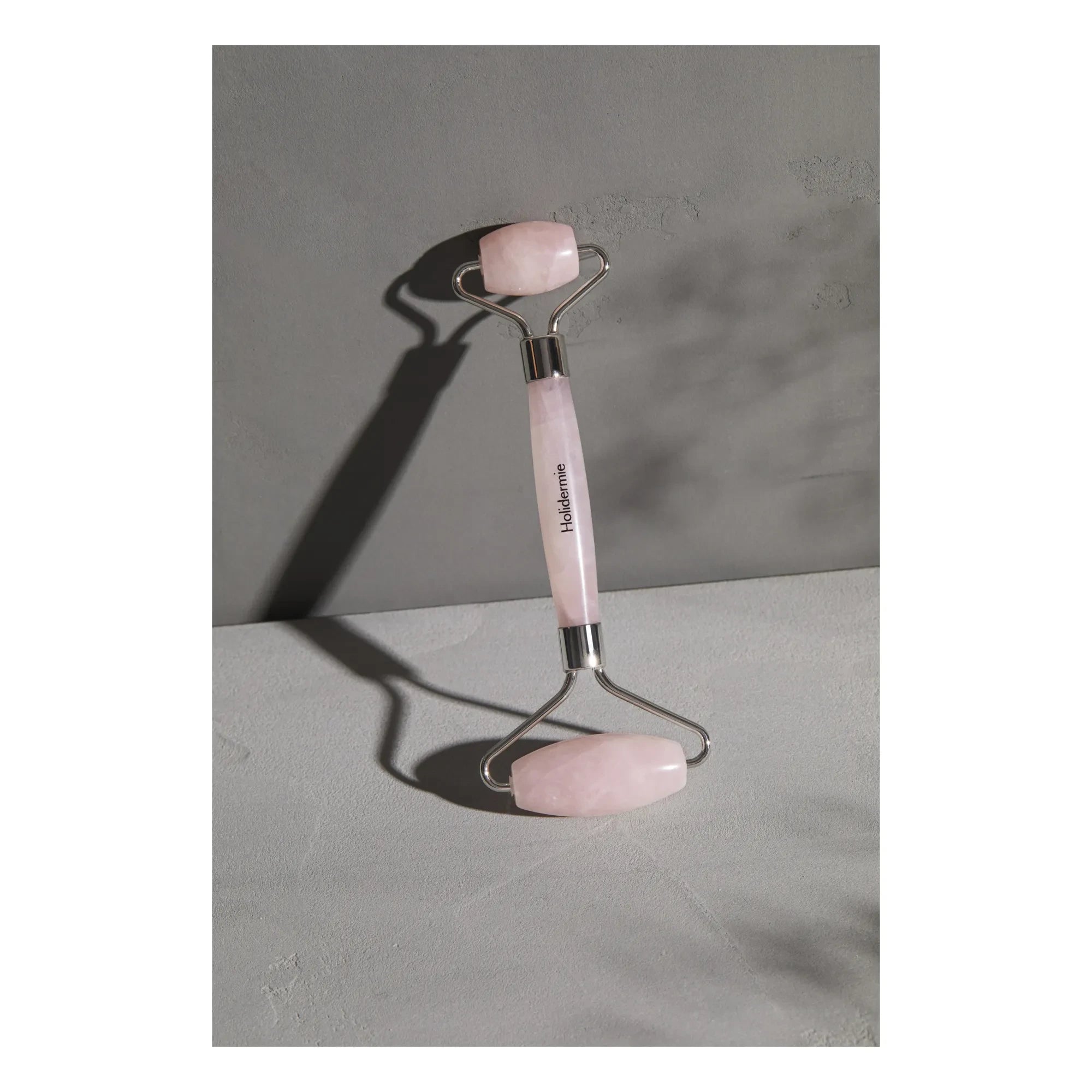 Holidermie - Pembe Kuvars Yüz Duo Roller