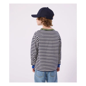 Petit Bateau - Çizgili Tişört | Mavi