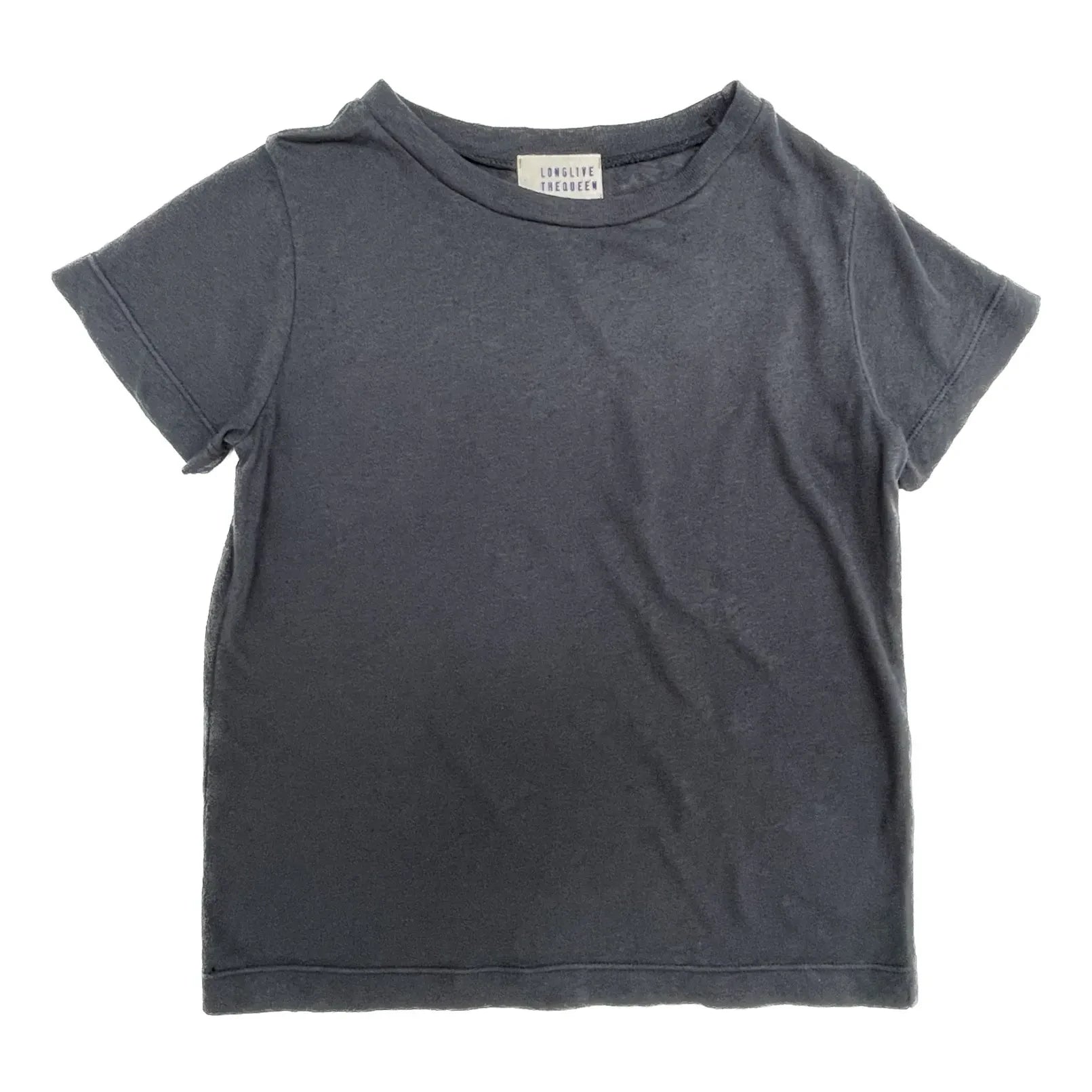 Longlivethequeen - Organik pamuklu T-shirt | Gece mavisi