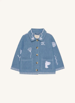 SISSEL EDELBO - My Denim Ceket - Çocuk koleksiyonu | Açık Mavi