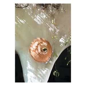 Honoré - Virgo yün duvar lambası | Mercan