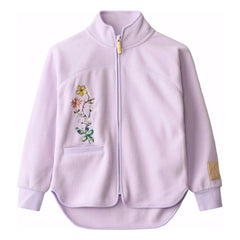 Molo - Ulani Fermuarlı Sweatshirt Çiçekler Geri Dönüştürülmüş Lifler | Leylak