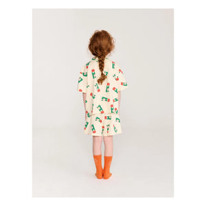 Bobo Choses - Pickles Organik Pamuklu Gömlek ve Şort Seti | Ecru
