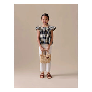 Bonpoint - Eloha organik pamuk pantolon | Beyaz