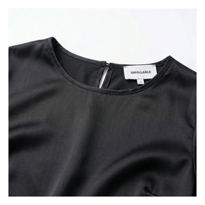 Smallable Woman - Edith T-shirt elbise | Siyah