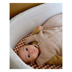 Tante Reine - Organik pamuk uyku tulumu Teddy | Kum