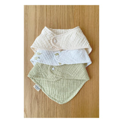 Soft Spot - Organik pamuktan bahçe bandana önlükler - 3'lü set | Garden