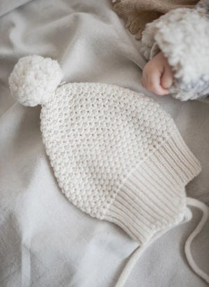 1+ in the family - Ada cap Merinos yün | Ekru