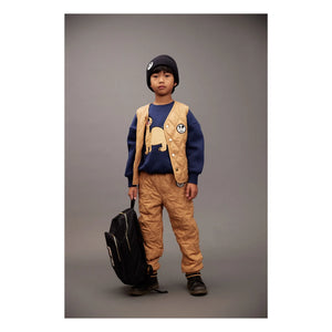 Mini Rodini - Ritzratz yelek | Bej