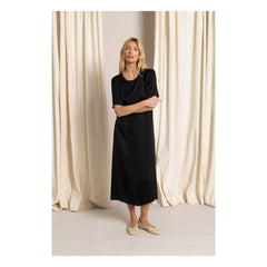 Smallable Woman - Edith T-shirt elbise | Siyah