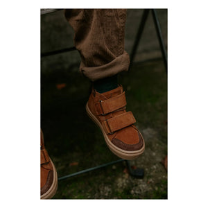 Petit Nord - Çizik Süet Sneakers | Kahverengi