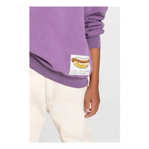 Finger in the nose - Blow organik pamuk sweatshirt | Mauve