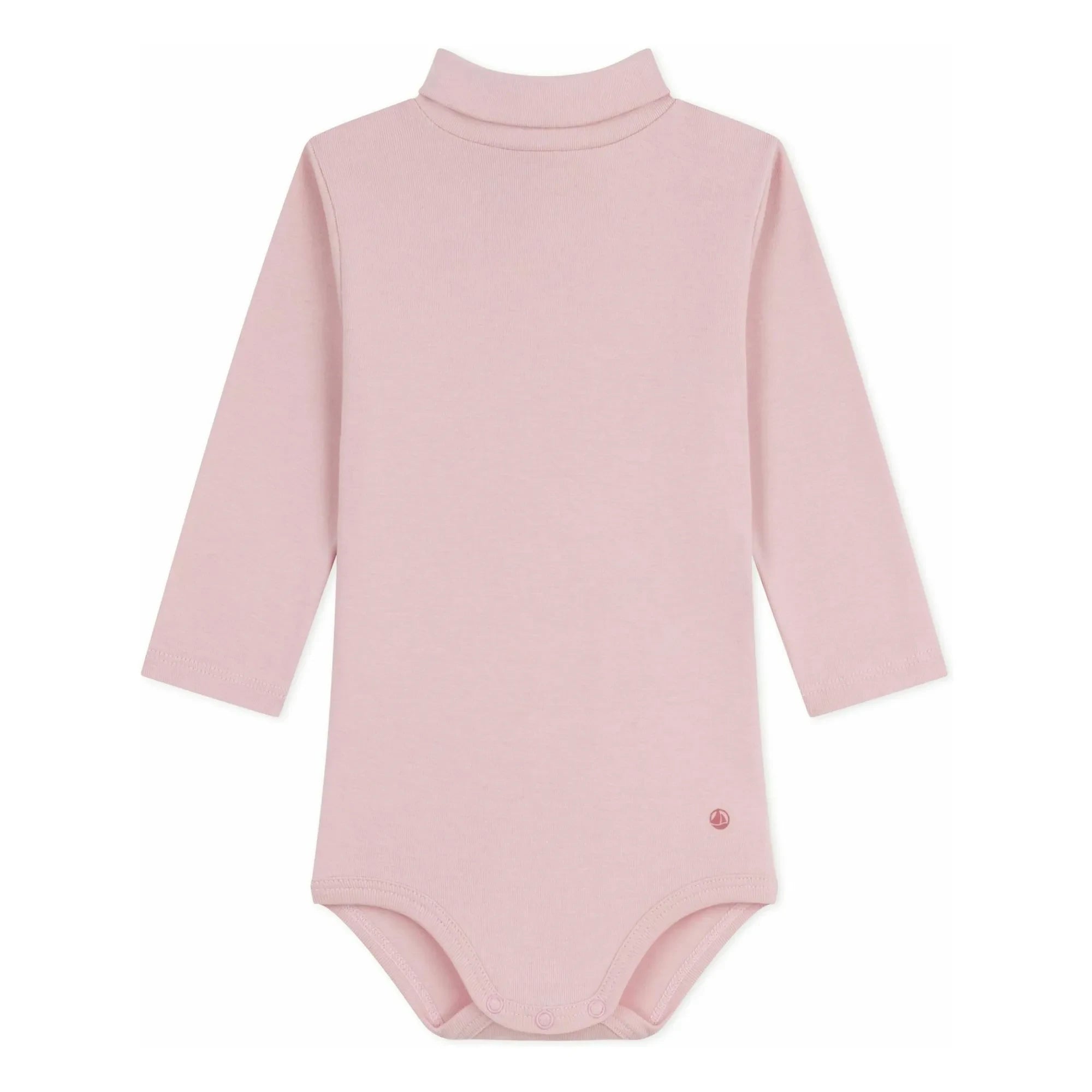 Petit Bateau - Organik pamuk balıkçı yaka body | Soluk Pembe