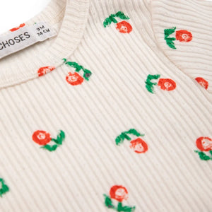 Bobo Choses - Organik Pamuklu Fitilli Body | Ecru
