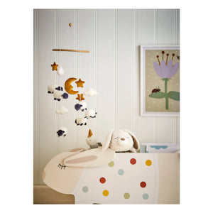 Bloomingville Mini - Mobil Sepet | Beyaz