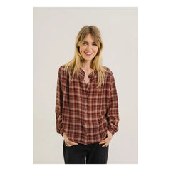 Sacrécoeur - Gladis Utah Ekose Bluz | Pas