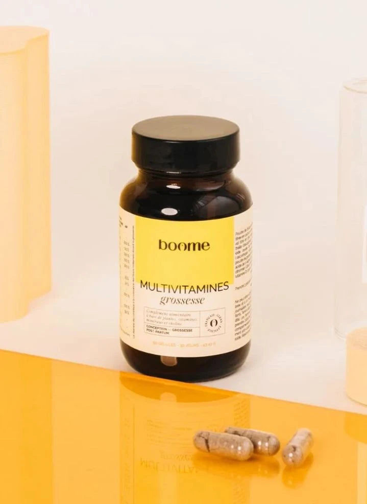 Boome - مكمل غذائي فيتامينات متعددة للحوامل - 90 قرصًا