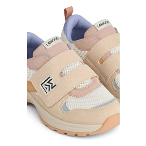 Liewood - Denisa Fileli Çizgili Sneakerlar | Soluk Pembe