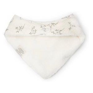 Babyshower - Bib bandana Olive Bloom | Ecru