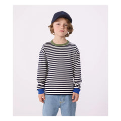 Petit Bateau - Çizgili Tişört | Mavi