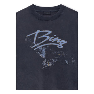 Anine Bing - Spencer sweatshirt | Yıkanmış Siyah