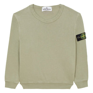 Stone Island - Sweat Logo | Zeytin yeşili