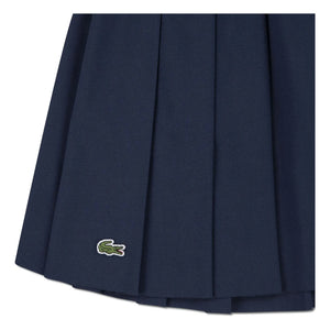 Lacoste - Geri Dönüştürülmüş Elyaf Pileli Etek | Lacivert