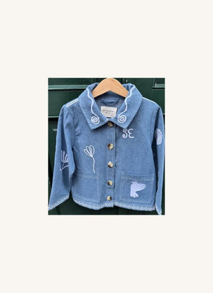 SISSEL EDELBO - My Denim Ceket - Çocuk koleksiyonu | Açık Mavi