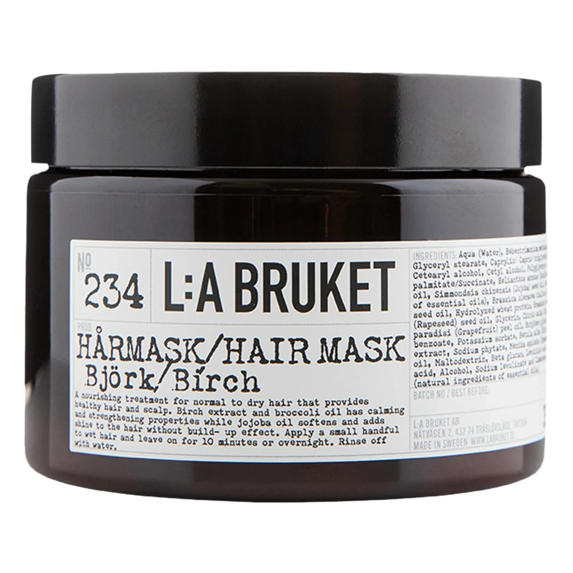 L:A BRUKET - 234 Hairmask Birch 350 g