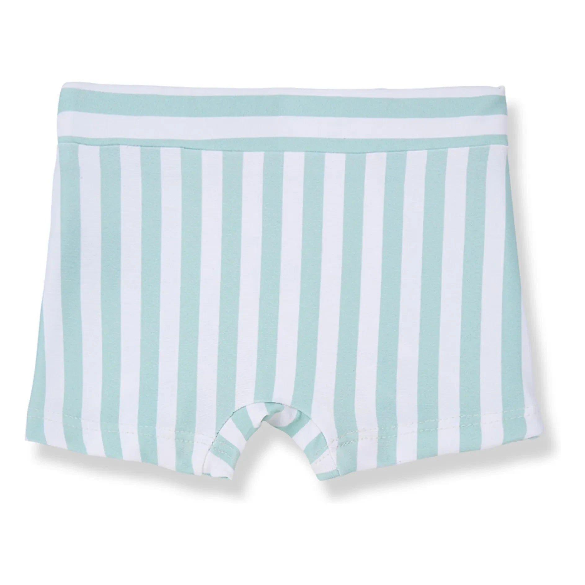 1+ in the family - Morell Çizgili Mayo Şortu | Badem yeşili