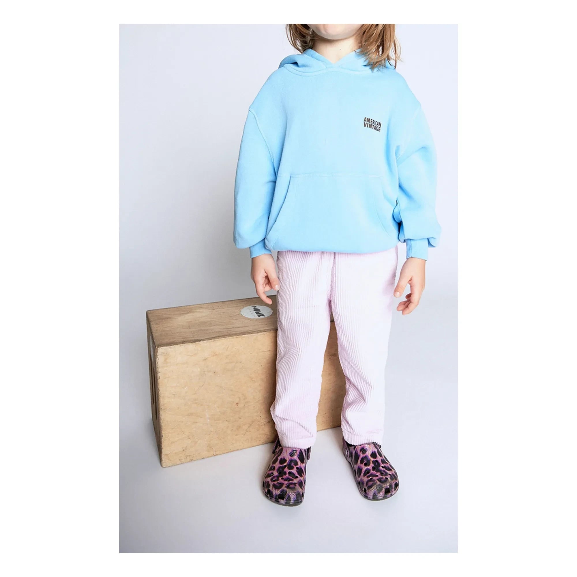 American Vintage - Kadife Pantolon | Soluk Pembe