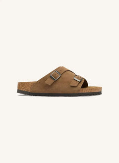BIRKENSTOCK - صندل زوريخ من جلد المدبوغ
