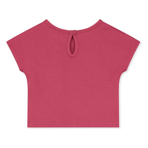 Gray Label - Organik pamuklu T-shirt Top | Fuşya