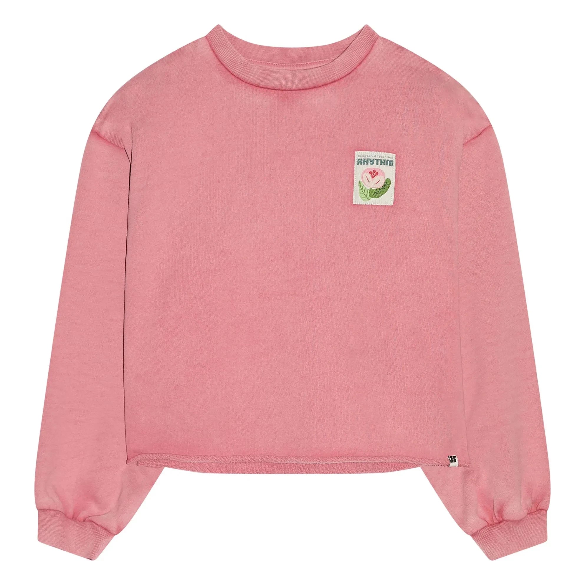 Hundred Pieces - Belmont organik pamuklu sweatshirt | Pembe