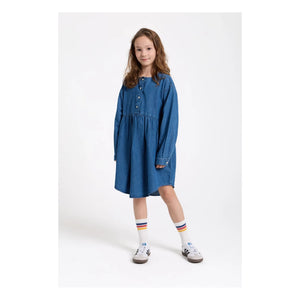 Smallable Kid - Drew Denim Elbise | Denim mavisi