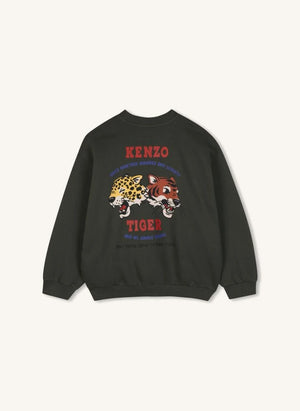 كينزو - سترة كينزو تايجر | رمادي فحمي