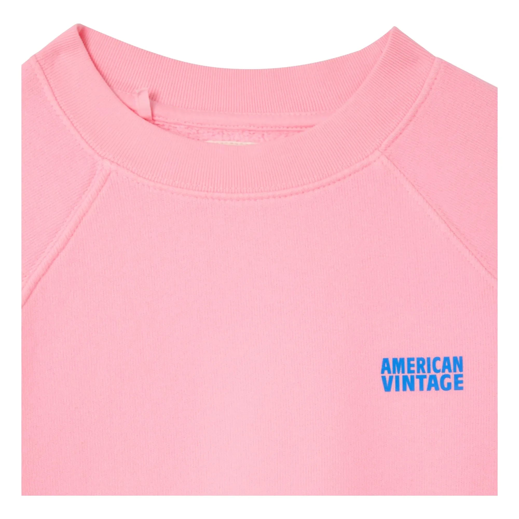 American Vintage - Izubird Kolsuz Sweatshirt | Pembe